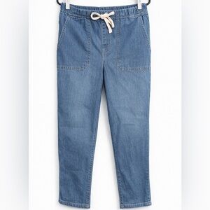 Buffalo David Bitton Elastic Waist Denim Jeans with Drawstring – Size S